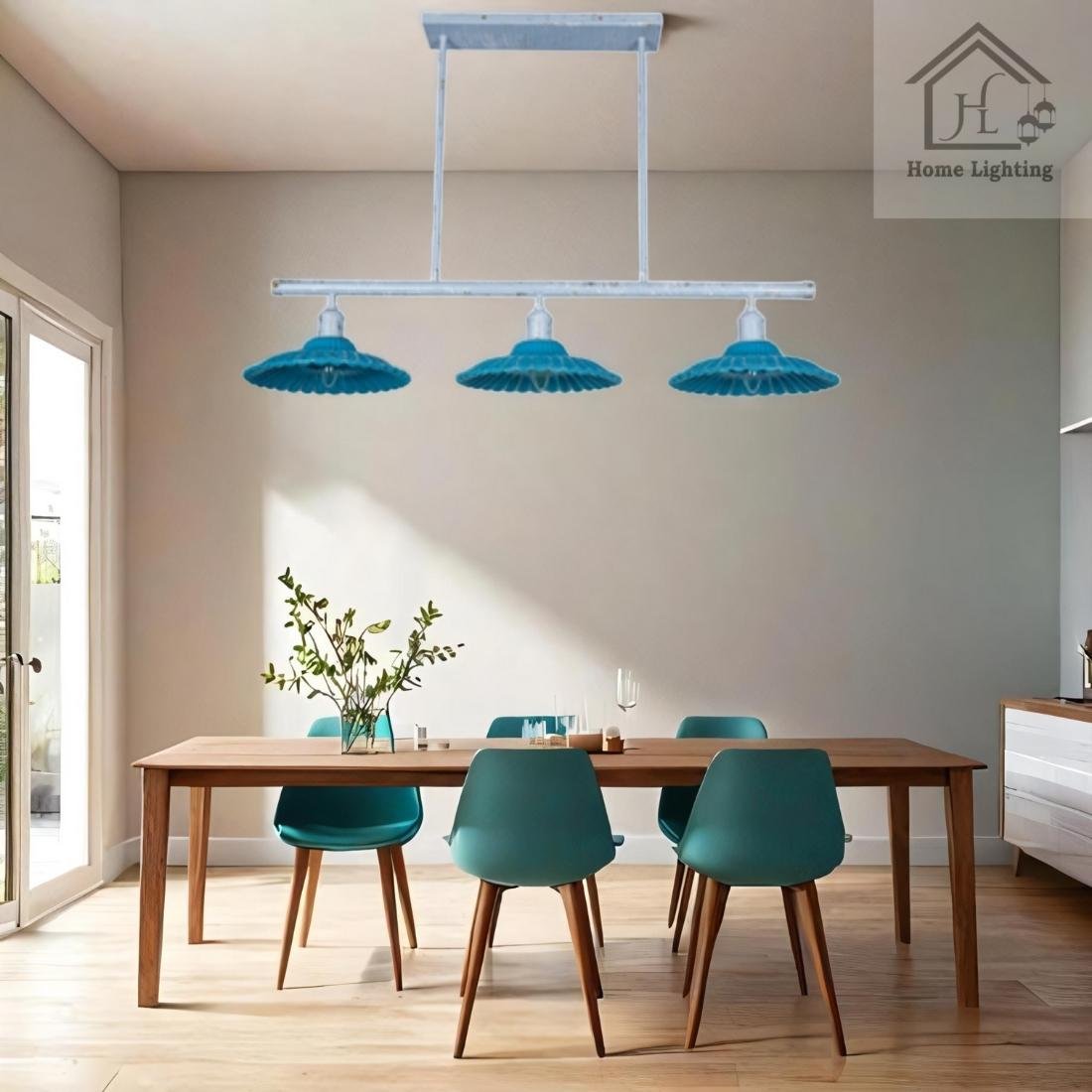 3-Round-Ceramic-Linear-Chandelier-in-india