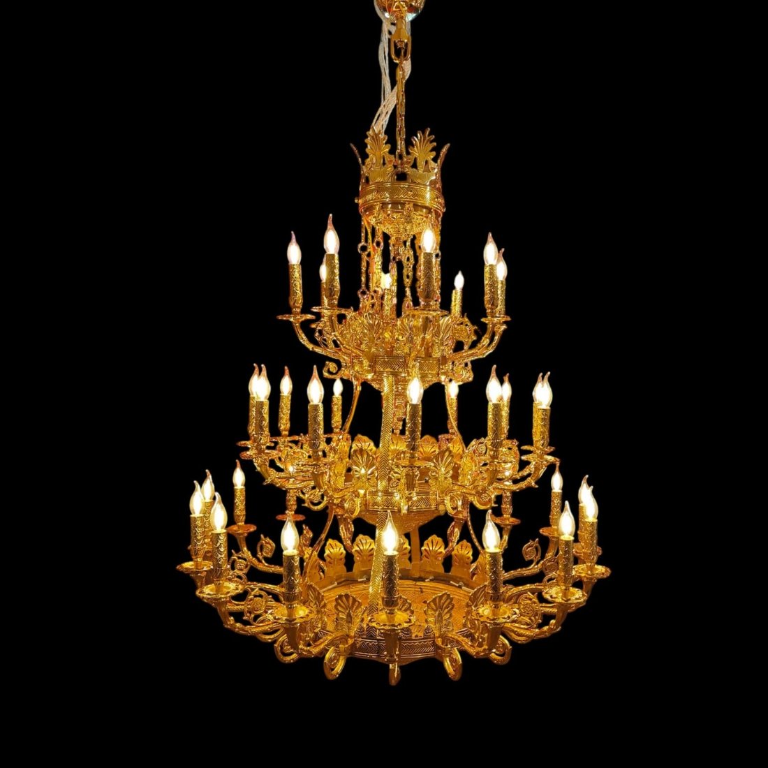 3-Tier-Luxury-Gold-Chandelier