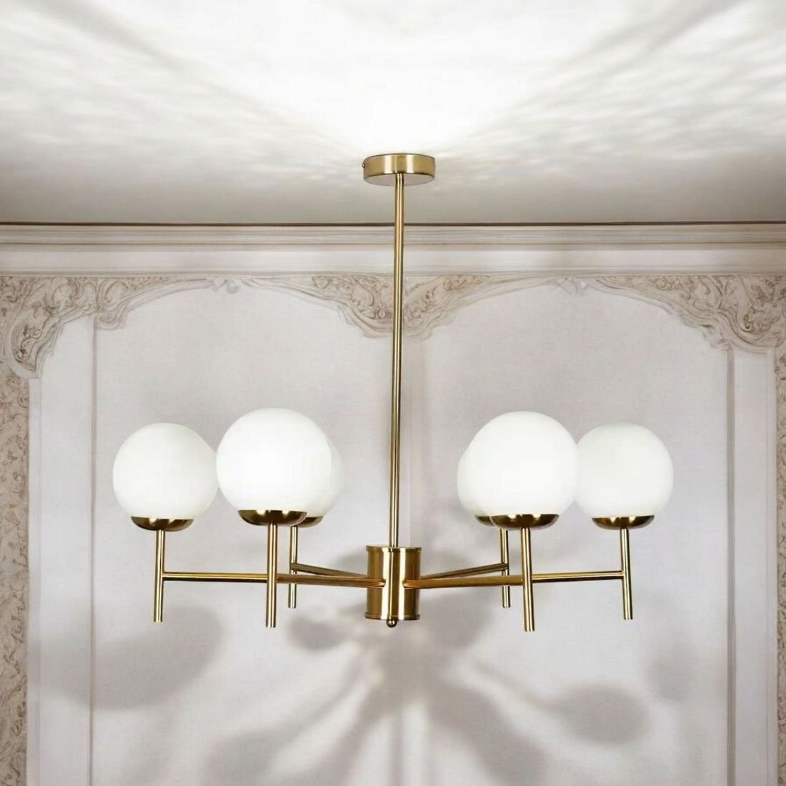 5-Light-Modern-Globe-Chandelier-manufacturer-in-aligarh