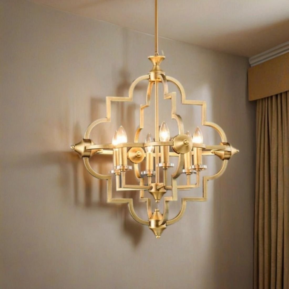 6-Light-Pendant-Modern-Chandelier