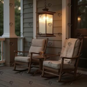 Glass-Black-Ribbed-Hanging-Outdoor-Lantern