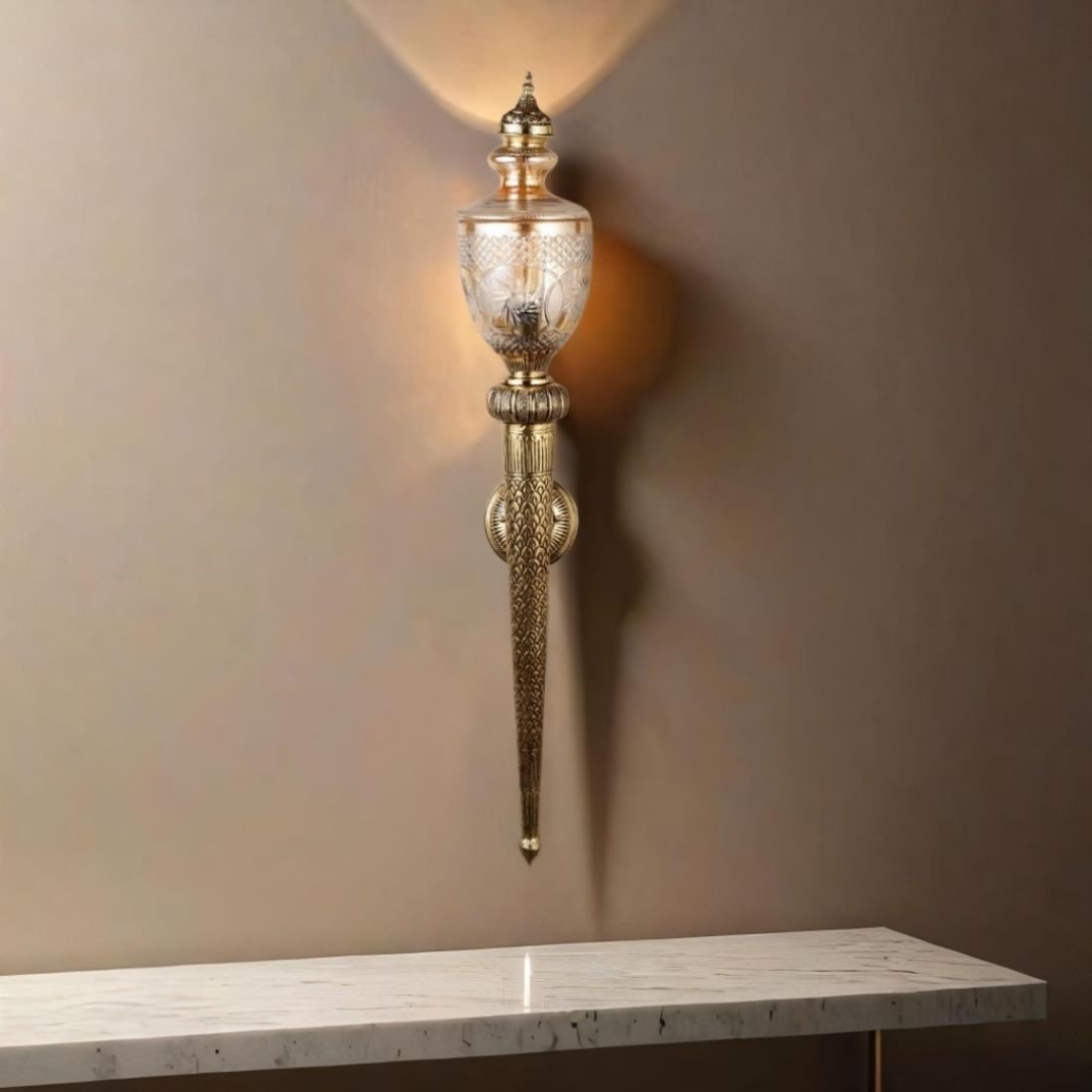 Traditional-Torch-wall-sconce