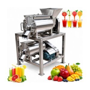 Double-Channel-Fruit-Pulping-Machine