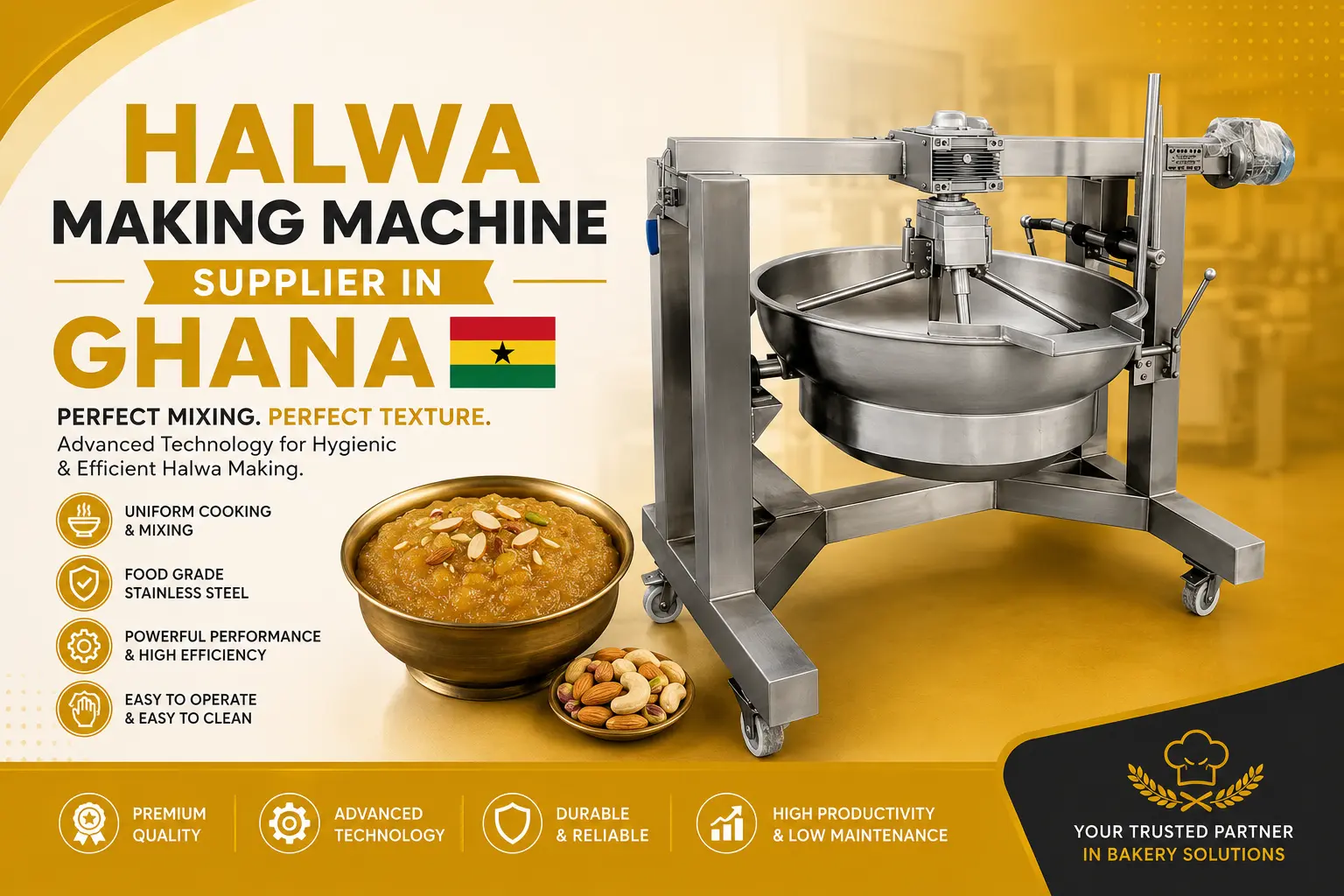 Halwa Making Machine Supplier In Ghana