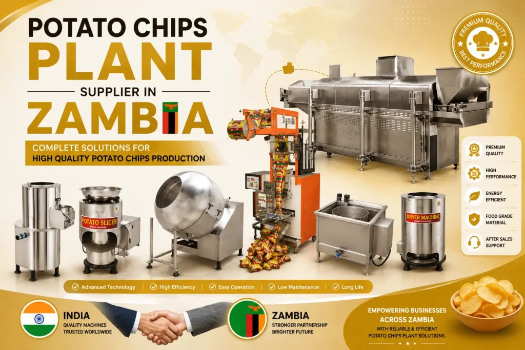 Potato Chips Plant Supplier In Zambia