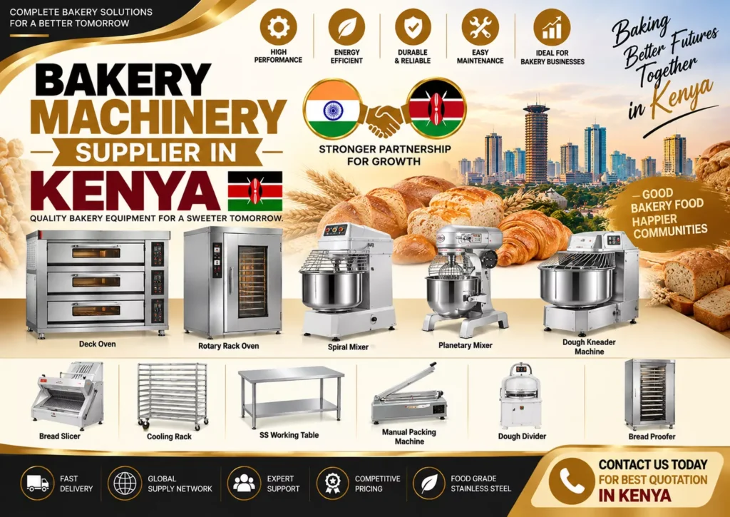 Bakery Machinery Supplier In Kenya
