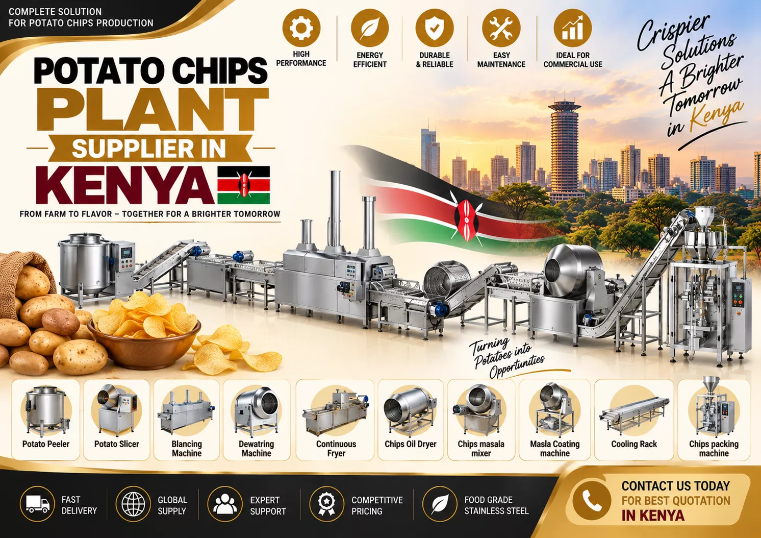 Potato-Chips-Plant-Supplier-In-Kenya