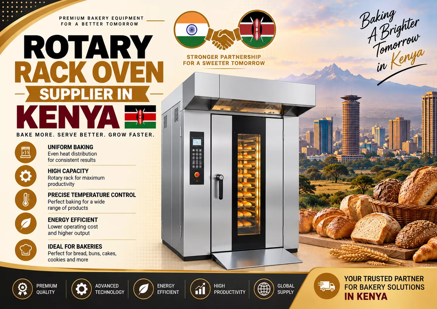 Rotary-Rack-Oven-Supplier-In-Kenya